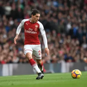 Hector Bellerin in Action: Arsenal vs Swansea City, Premier League 2017-18 Hector Bellerin in Action: Arsenal vs Swansea City, Premier League 2017-18