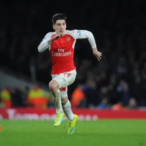 Hector Bellerin (Arsenal). Arsenal 0: 1 Chelsea. Barclays Premier League. Emirates Stadium Hector Bellerin (Arsenal). Arsenal 0: 1 Chelsea. Barclays Premier League. Emirates Stadium