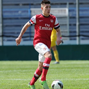 Hector Bellerin (Arsenal). Arsenal U19 1: 3 Sporting Lisbon U19. Nextgen Series 3rd Place Play-off