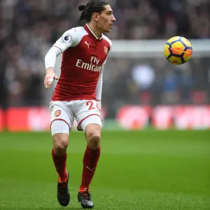 Hector Bellerin (Arsenal). Tottenham Hotspur 1: 0 Arsenal. Premier League. Wembley Stadium Hector Bellerin (Arsenal). Tottenham Hotspur 1: 0 Arsenal. Premier League. Wembley Stadium