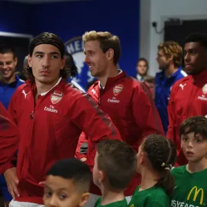 Hector Bellerin: Arsenal's Ready-to-Go Warrior at the FA Community Shield vs Chelsea Hector Bellerin: Arsenal's Ready-to-Go Warrior at the FA Community Shield vs Chelsea