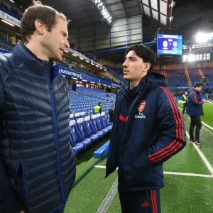 Hector Bellerin and Petr Cech Reunited: Chelsea vs. Arsenal, Premier League 2020