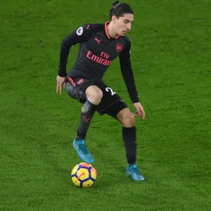 Hector Bellerin Print, Crystal Palace vs Arsenal, 2017-18 Premier League Hector Bellerin Print, Crystal Palace vs Arsenal, 2017-18 Premier League
