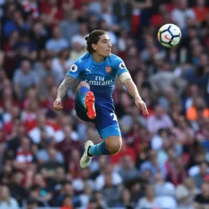 Hector Bellerin: The Unyielding Battle at Anfield - Liverpool vs. Arsenal, 2017-18 Premier League