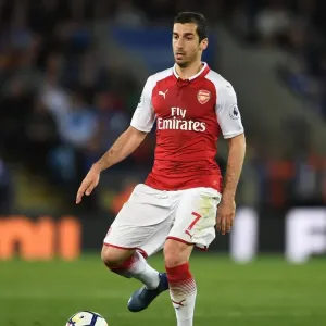 Henrikh Mkhitaryan in Action: Arsenal vs Leicester City, Premier League 2017-18 Henrikh Mkhitaryan in Action: Arsenal vs Leicester City, Premier League 2017-18
