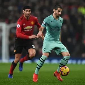 Henrikh Mkhitaryan in Action: Manchester United vs. Arsenal, Premier League 2018-19 Henrikh Mkhitaryan in Action: Manchester United vs. Arsenal, Premier League 2018-19