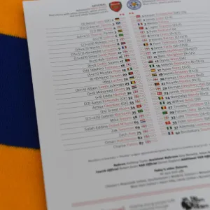 Honoring Oleg: Arsenal Pays Tribute against Leicester City Honoring Oleg: Arsenal Pays Tribute against Leicester City