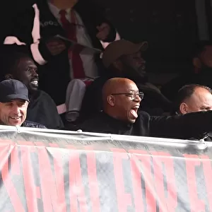 Ian Wright at Arsenal's Emirates Stadium: Arsenal FC vs AFC Bournemouth, Premier League 2019-20