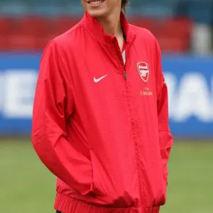 Ignasi Miquel (Arsenal). Maidenhead 1: 7 Arsenal. Pre Season Friendly. York Road