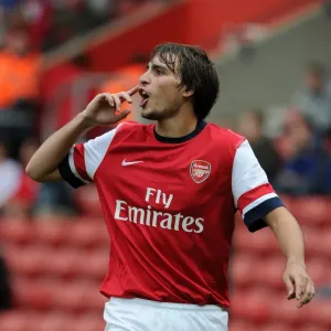 Ignasi Miquel: Arsenal's Pre-Season Star at St. Mary's Stadium (2012)