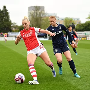 Intense Battle: Arsenal Women vs. Aston Villa Women in FA WSL Showdown