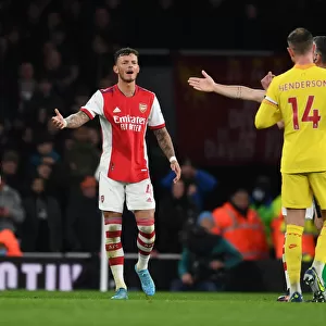 Intense Battle at Emirates: Arsenal vs Liverpool - Ben White's Moment (2021-22)