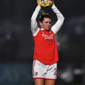 Intense Battle: Laura Wienroith's Showdown - Arsenal Women vs Liverpool Women in FA Women's Super League (2022-23)