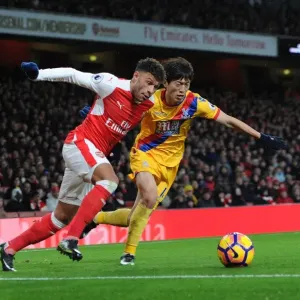 Intense Battle: Oxlade-Chamberlain vs. Lee - Arsenal vs. Crystal Palace Rivalry Intense Battle: Oxlade-Chamberlain vs. Lee - Arsenal vs. Crystal Palace Rivalry
