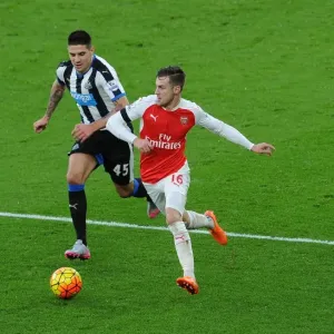 Intense Battle: Ramsey vs Mitrovic - A Premier League Showdown