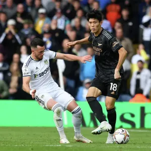 Intense Battle: Tomiyasu Under Pressure - Leeds United vs Arsenal (2022-23) Intense Battle: Tomiyasu Under Pressure - Leeds United vs Arsenal (2022-23)