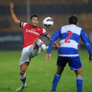 Intense Clash: Andre Santos vs. Nicholas Arnold, Arsenal U21s Intense Clash: Andre Santos vs. Nicholas Arnold, Arsenal U21s