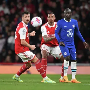 Intense Clash: Granit Xhaka vs. Chelsea in the Premier League Battle (2022-23) Intense Clash: Granit Xhaka vs. Chelsea in the Premier League Battle (2022-23)