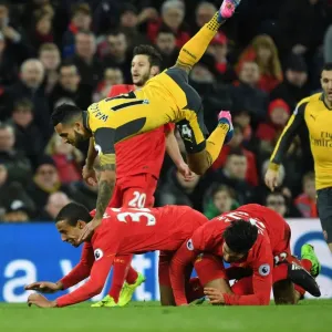 Intense Clash: Walcott vs. Liverpool's Defense - A Battle to Remember, Premier League 2016-17 Intense Clash: Walcott vs. Liverpool's Defense - A Battle to Remember, Premier League 2016-17