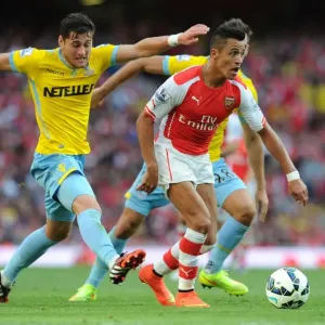 Intense Face-Off: Alexis Sanchez vs. Joel Ward in Premier League Battle