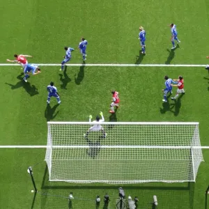 Intense Penalty Showdown: Arsenal vs. Chelsea, Premier League 2011-12 Intense Penalty Showdown: Arsenal vs. Chelsea, Premier League 2011-12