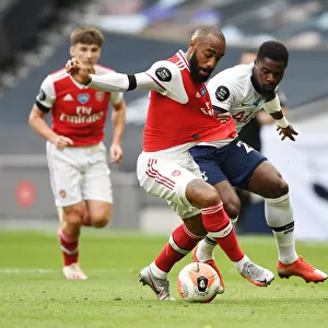 Intense Premier League Rivalry: Lacazette Fouls Aurier (Tottenham vs Arsenal, 2019-20)