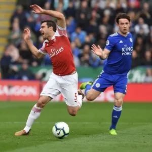 Intense Premier League Showdown: Chilwell Trips Kolasinac (Leicester vs Arsenal, 2018-19) Intense Premier League Showdown: Chilwell Trips Kolasinac (Leicester vs Arsenal, 2018-19)