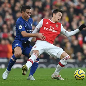 Intense Rivalry: Azpilicueta Fouls Ozil - Arsenal vs. Chelsea (2019-20)