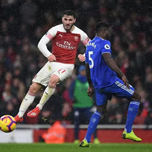 Intense Rivalry: Kolasinac vs. Ecuele Manga - Arsenal's High-Stakes Showdown Against Cardiff