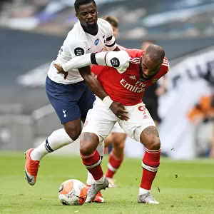 Intense Rivalry: Lacazette Fouls Aurier - Tottenham vs. Arsenal, Premier League (2019-20)