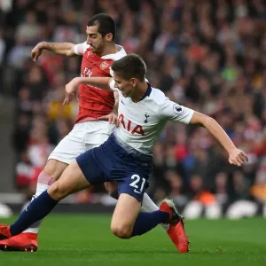 Intense Rivalry: Mkhitaryan vs. Foyth in Arsenal vs. Tottenham Premier League Showdown