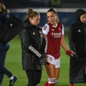 Intense Rivalry: A Moment of Calm for Walti and Little Amidst Chelsea vs Arsenal Women's Clash Intense Rivalry: A Moment of Calm for Walti and Little Amidst Chelsea vs Arsenal Women's Clash