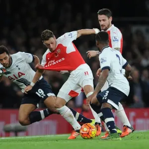 Intense Rivalry: Ozil vs. Dembele Clash at the Emirates Intense Rivalry: Ozil vs. Dembele Clash at the Emirates
