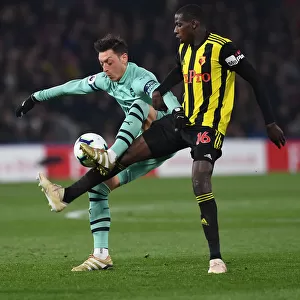 Intense Rivalry: Ozil vs Doucoure - Watford vs Arsenal Premier League Showdown, 2018-19