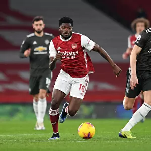 Intense Rivalry: Partey vs McTominay Clash in Empty Arsenal vs Manchester United Premier League Match, 2021