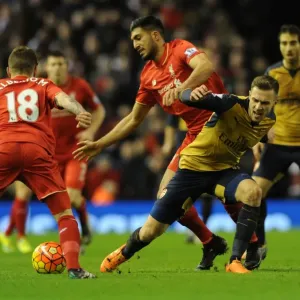 Season 2015-16 Prints: Liverpool v Arsenal 2015-16