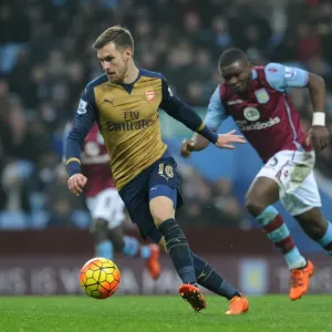 Intense Rivalry: Ramsey vs. Okore Clash in Aston Villa vs. Arsenal Premier League Intense Rivalry: Ramsey vs. Okore Clash in Aston Villa vs. Arsenal Premier League