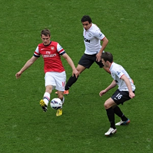 Intense Rivalry: Ramsey vs. Rafael & Carrick - Arsenal vs. Manchester United (2012-13)