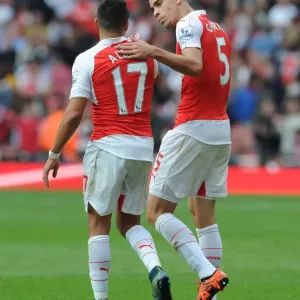 Intense Rivalry: Sanchez vs Gabriel - Arsenal vs Manchester United Intense Rivalry: Sanchez vs Gabriel - Arsenal vs Manchester United