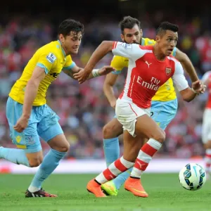 Intense Rivalry: Sanchez vs. Ward - Arsenal vs. Crystal Palace Face-Off