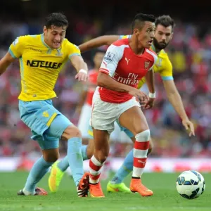 Intense Rivalry: Sanchez vs. Ward - Arsenal vs. Crystal Palace Face-Off