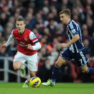 Intense Rivalry: Wilshere vs. Morrison Clash in the 2012-13 Premier League