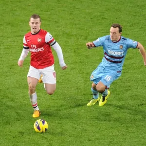 Intense Rivalry: Wilshere vs. Noble - Arsenal vs. West Ham Showdown