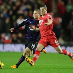 Intense Rivalry: Wilshere vs Schneiderlin - Southampton vs Arsenal Clash (2013) Intense Rivalry: Wilshere vs Schneiderlin - Southampton vs Arsenal Clash (2013)