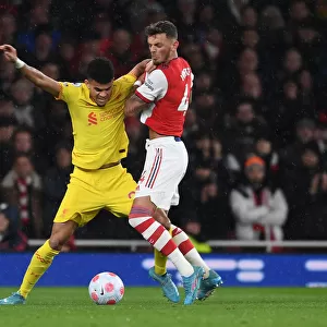 Intense White vs Diaz Rivalry: Arsenal vs Liverpool Football Battle