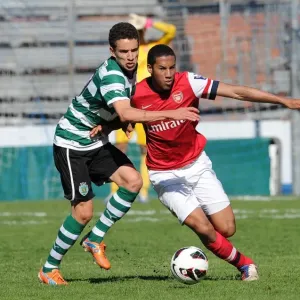 Isaac Hayden (Arsenal) Wallyson Mallmann (Sporting). Arsenal U19 1: 3 Sporting Lisbon U19 Isaac Hayden (Arsenal) Wallyson Mallmann (Sporting). Arsenal U19 1: 3 Sporting Lisbon U19