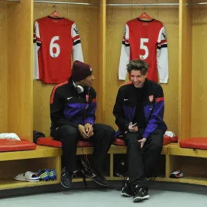 Isaac Hayden and Josh Vickers (Arsenal). Arsenal U19 1: 0 CSKA Moscow U19. NextGen Series