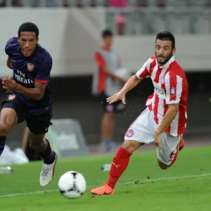 Isaac Hayden Outruns Emmanouil Siopis: Olympiacos vs. Arsenal, NextGen Series, Athens 2012 Isaac Hayden Outruns Emmanouil Siopis: Olympiacos vs. Arsenal, NextGen Series, Athens 2012