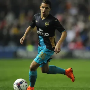 Ismael Bennacer in Action: Arsenal vs. Sheffield Wednesday, Capital One Cup 2015-16