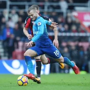 Jack Wilshere in Action: AFC Bournemouth vs Arsenal, Premier League 2017-18 Jack Wilshere in Action: AFC Bournemouth vs Arsenal, Premier League 2017-18